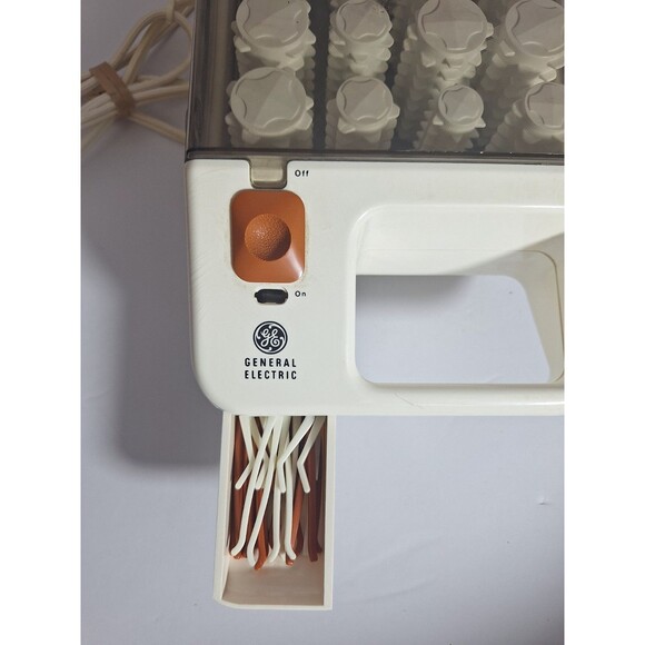 Vintage General Electric Speed Setter Hot Hair Rollers 20 Clips/Rollers WORKS - Picture 7 of 10
